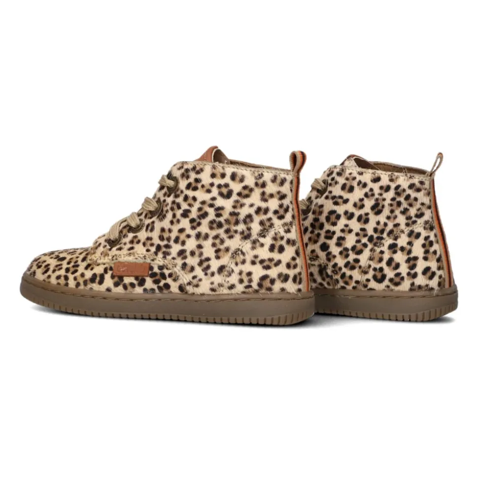 Leopard Print High Top Sneakers