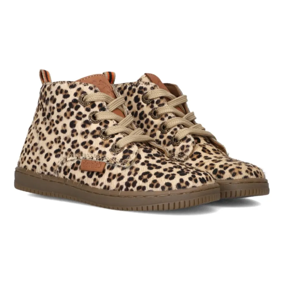 Leopard Print High Top Sneakers