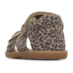 Leopard print suede sandals REVION