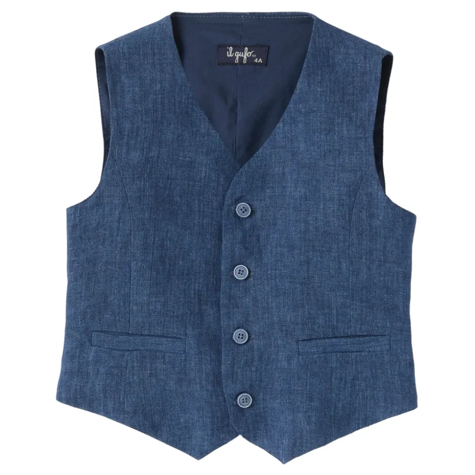 Linen Gilet