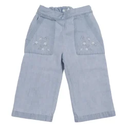 Logo Appliqué Straight Jeans