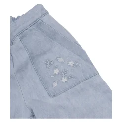 Logo Appliqué Straight Jeans