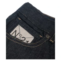 Logo Embroidered Jeans