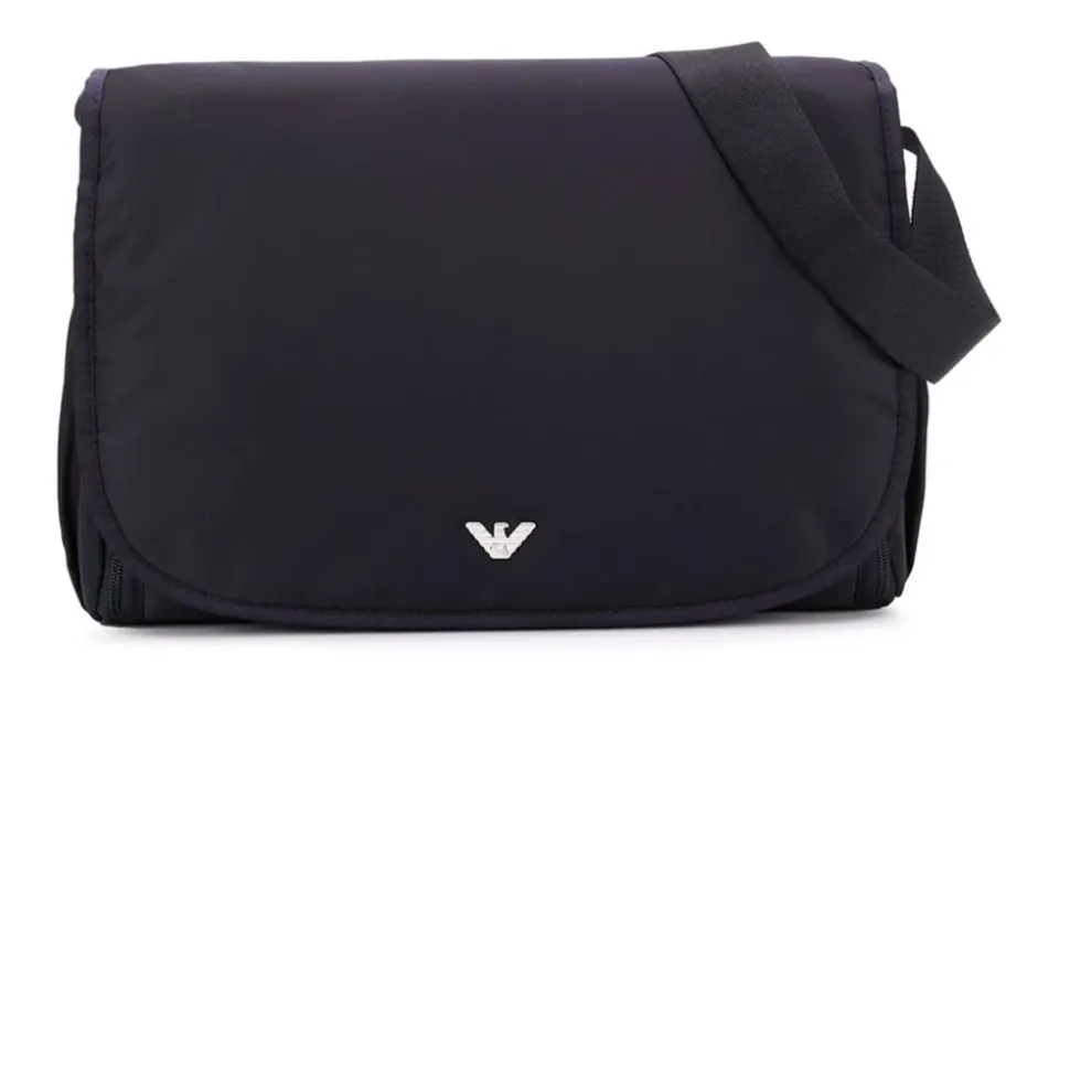 Logo Plaque Changing Bag Set