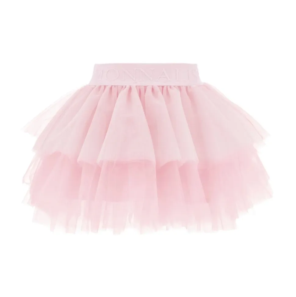 Logo Tulle Skirt