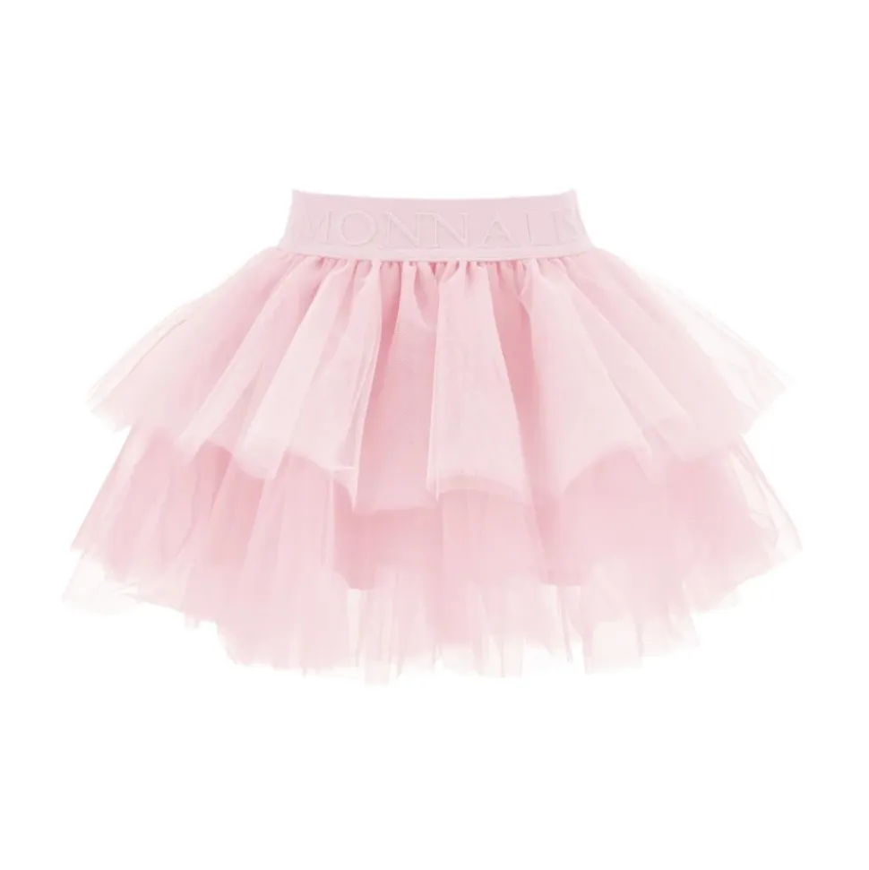 Logo Tulle Skirt