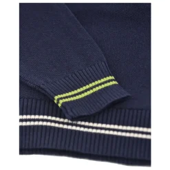 Maglia in filo di cotone a girocollo
