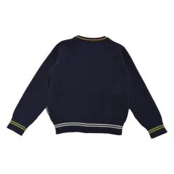 Maglia in filo di cotone a girocollo