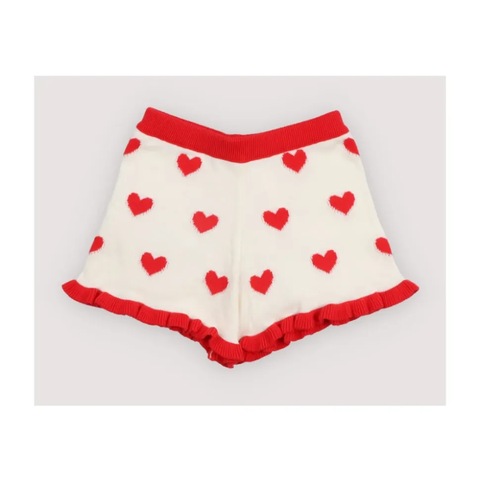 Maqui Short Hearts Jacquard
