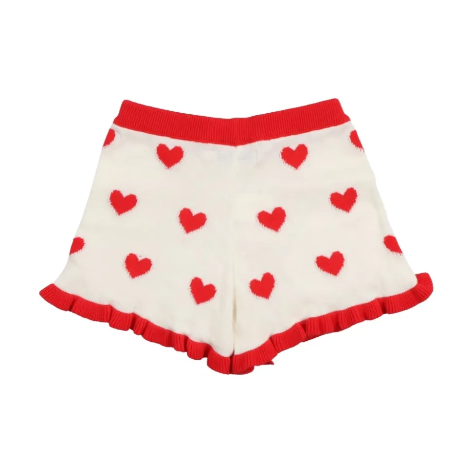 Maqui Short Hearts Jacquard