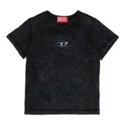 Marbled Viscose T-Shirt