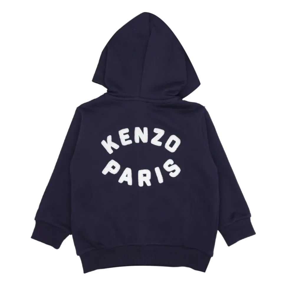 Maxi Logo Zip Hoodie