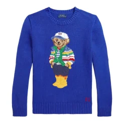 Maxi Sweter z Misiem Polo