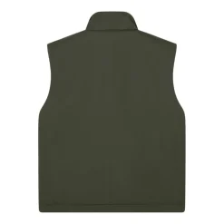 Militarny Zielony Kamizelka z Plakietką Kompass