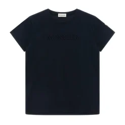 MONCLER KIDS T-shirts and Polos Czarny