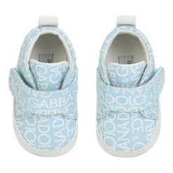 Niebieskie Buty Pre-Walker z Logo