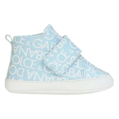 Niebieskie Buty Pre-Walker z Logo