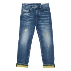 Niebieskie Dżinsy Slim Fit dla Dzieci