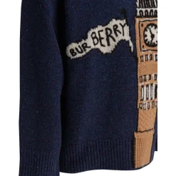 Niebieskie Swetry AW25 Stylowe Chłopcy