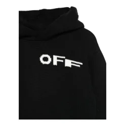 Off White Sweaters Black