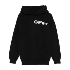 Off White Sweaters Black
