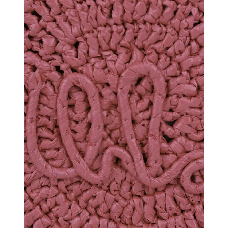 Okrągła Torba Crossbody z Rafii