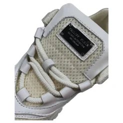 Okrągłe sneakersy z niską cholewką