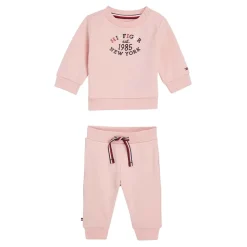 Oval Monotype Logo Sweat Set