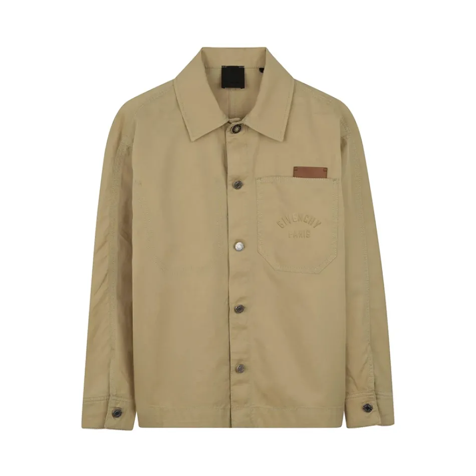 Overshirt z długim rękawem