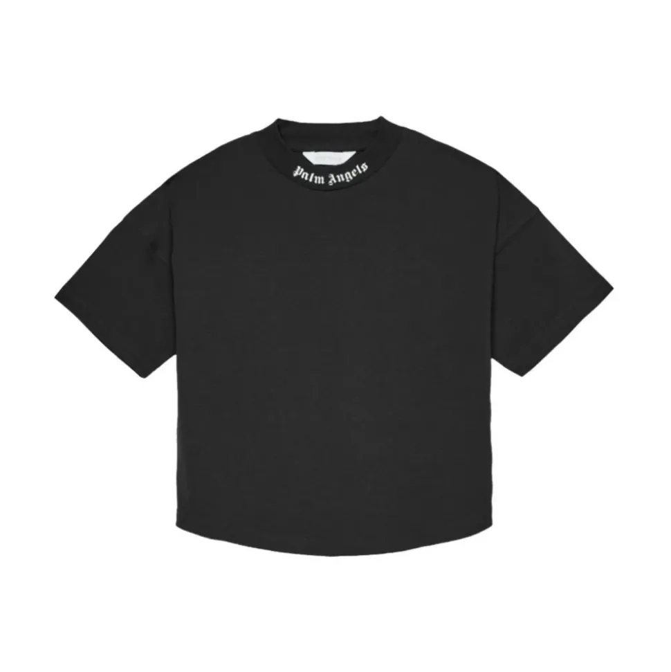 Palm Angels T-shirts and Polos Czarny