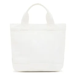 Płócienna torba shopper z haftowanym logo