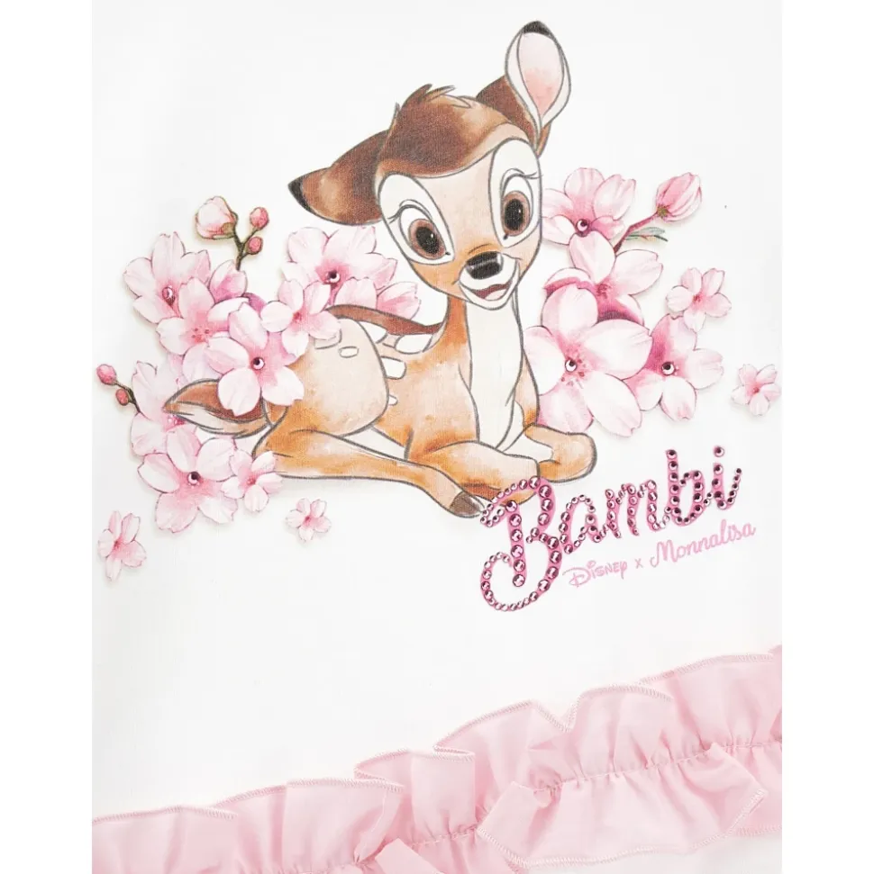 Peach Blossom Bambi Biała Sukienka