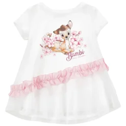 Peach Blossom Bambi Biała Sukienka