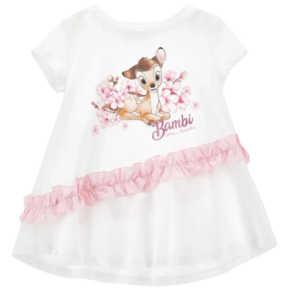 Peach Blossom Bambi Biała Sukienka