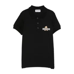 Polo z krótkim rękawem zapinane na guziki