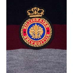 Pulower Okrągły Dekolt LS Crest