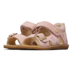 Revion Embr Suede Sandals