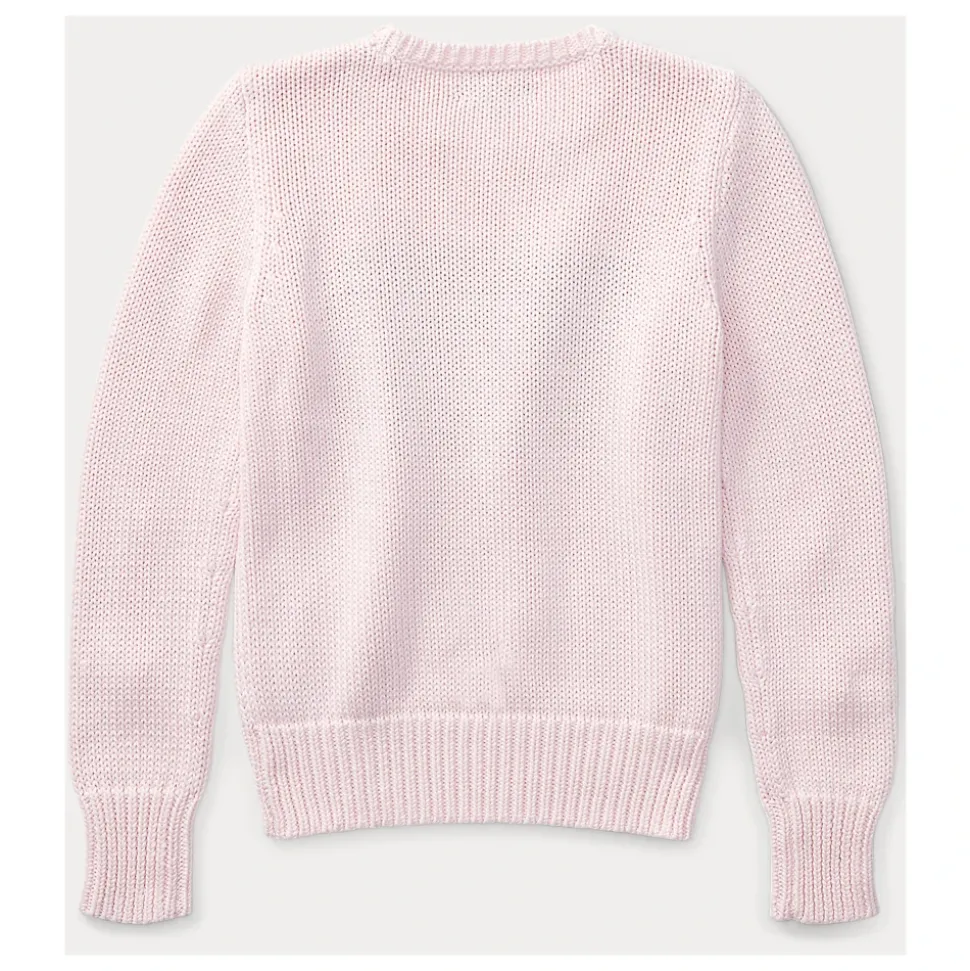 Różowy sweter wkładany przez głowę Acacia
