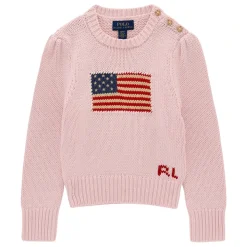 Różowy sweter wkładany przez głowę Acacia