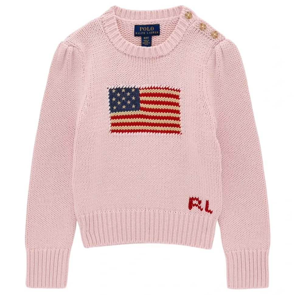 Różowy sweter wkładany przez głowę Acacia