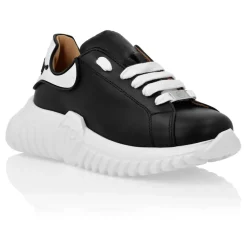 Skórzane sneakersy Lo-Top z sześciokątną wkładką