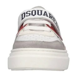 Skórzane sneakersy z zamszu