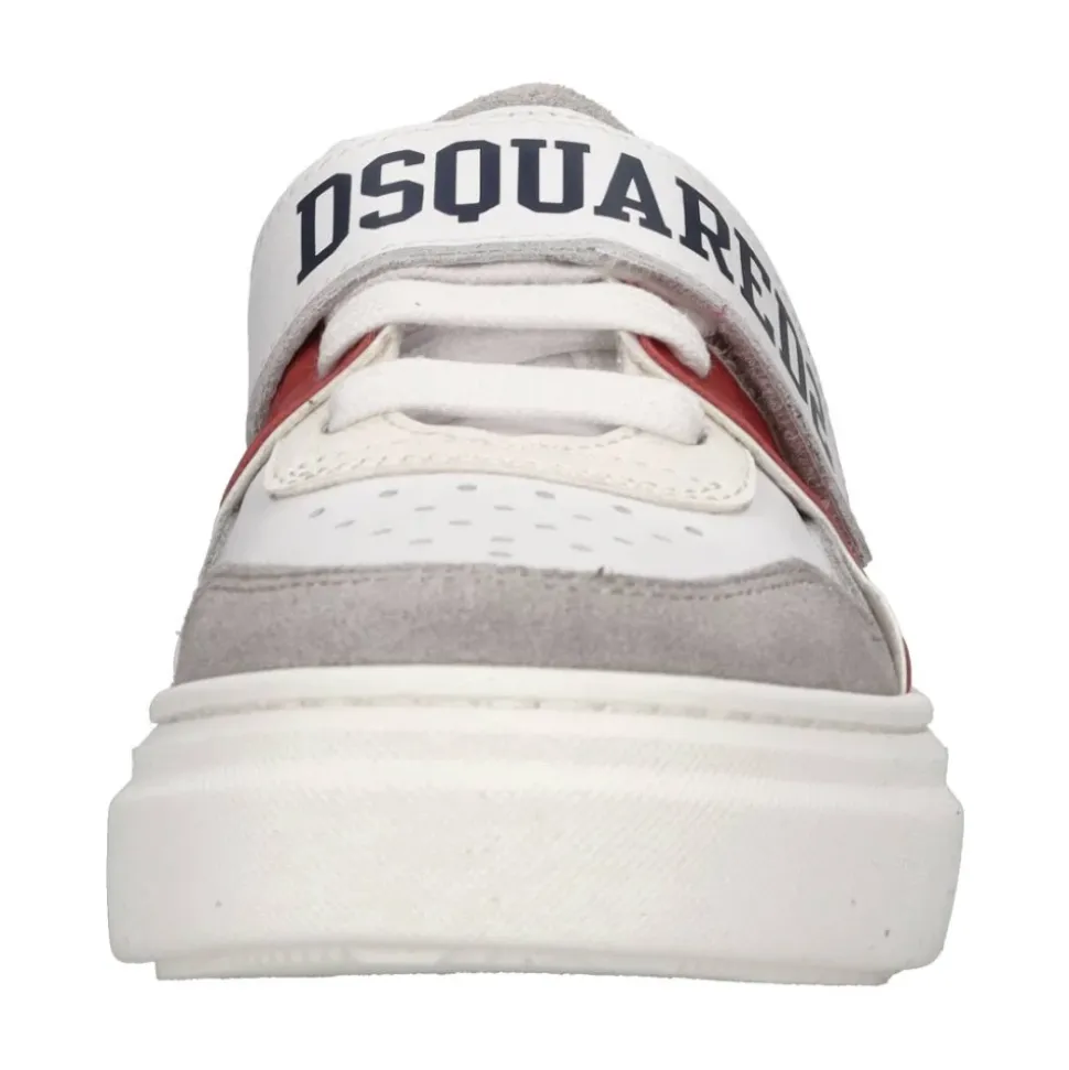Skórzane sneakersy z zamszu