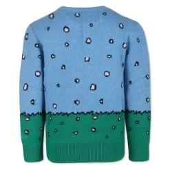 Snoopy Jacquard Sweter Dziewczęcy z Kaszmiru
