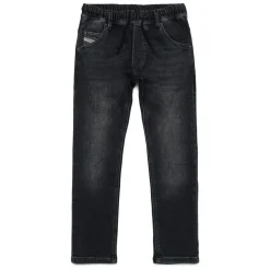 Spodnie JoggJeans o zwężanym kroju z czarnym gradientem - Krooley