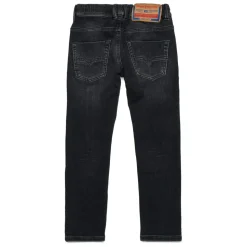 Spodnie JoggJeans o zwężanym kroju z czarnym gradientem - Krooley