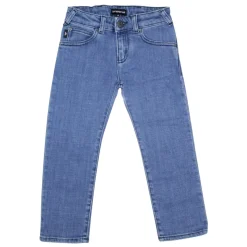 Spodnie z elastycznego denimu bawełnianego