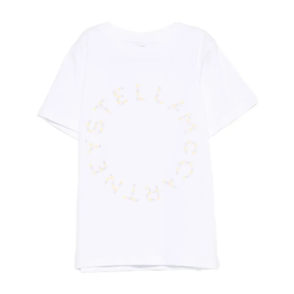 Stella McCartney T-shirty i polo Biały