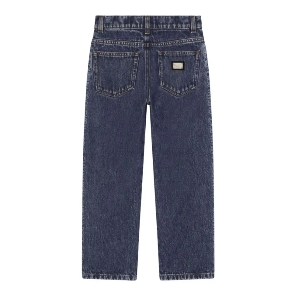 Stylowe Jeansy z 5 kieszeniami