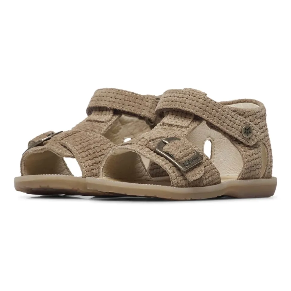 Suede sandals QUARZO